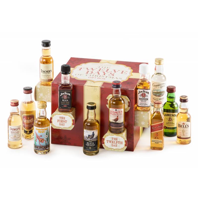 12 Days Of Christmas Whiskey Gift