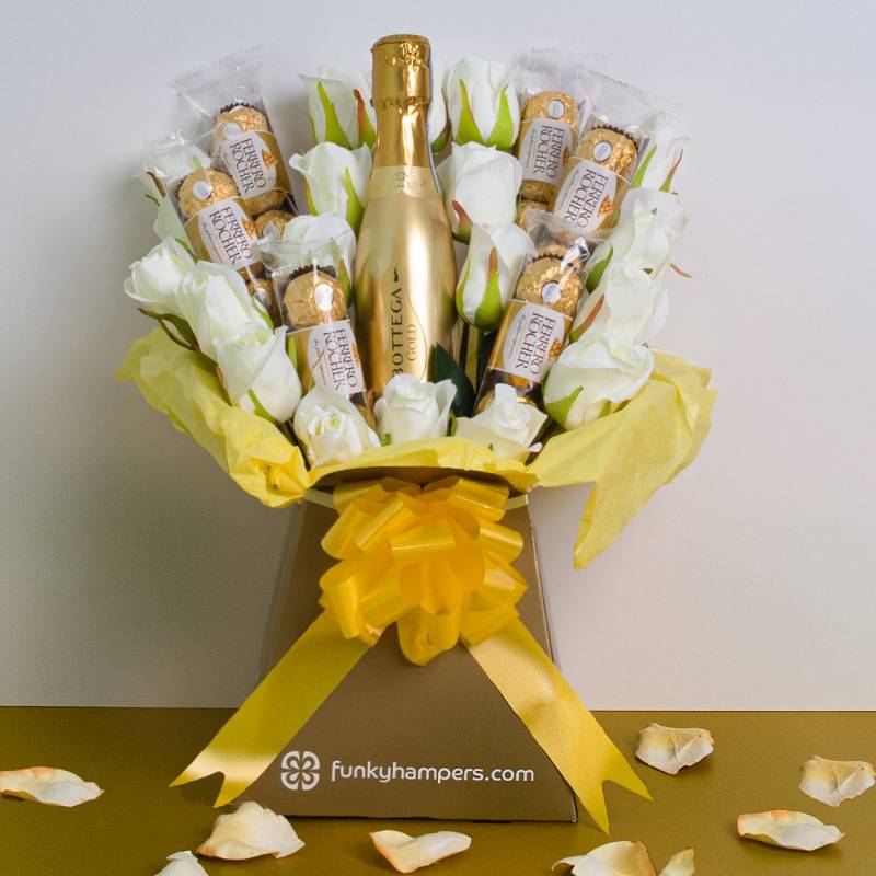 Ferrero Rocher and Bottega Prosecco Bouquet