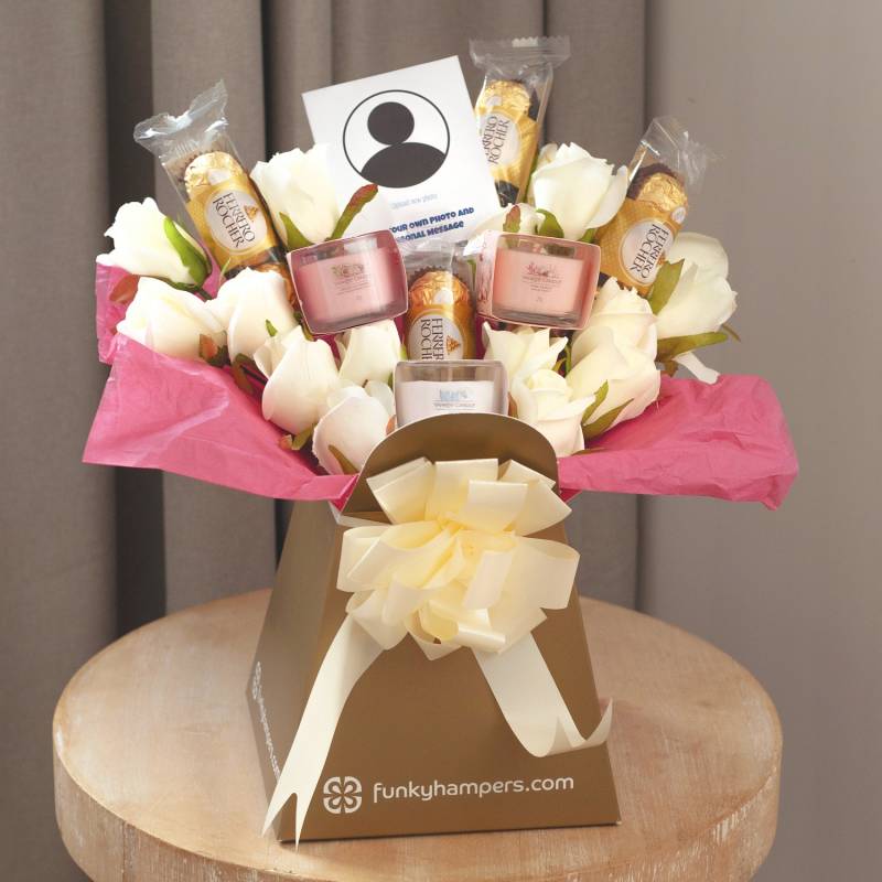 Yankee Candle and Ferrero Rocher Pic Bouquet