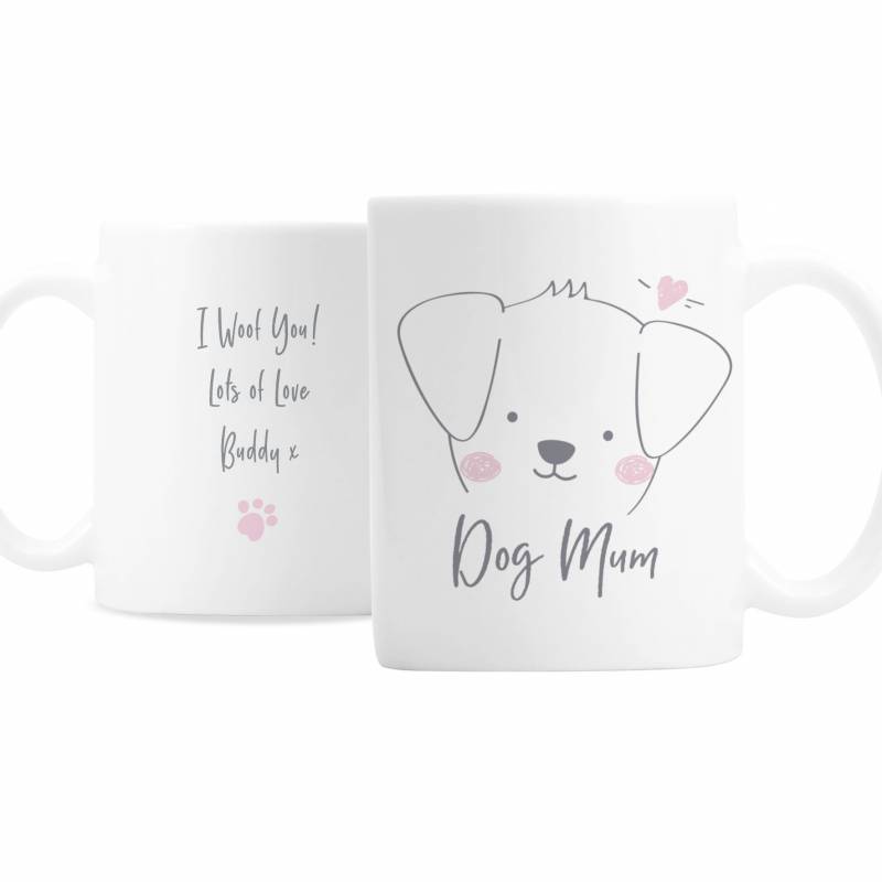 Personalised Dog Mum Mug