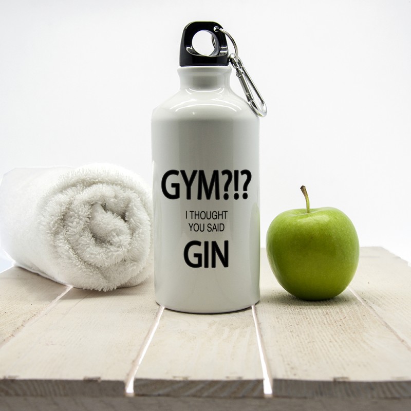 Personalised I Thought You Said Gin Personalised Water Bottle